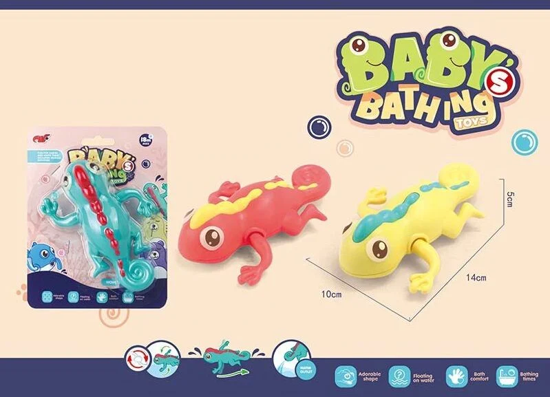 Плавающая игрушка "Ящерица" с заводным механизмом Bath Toys