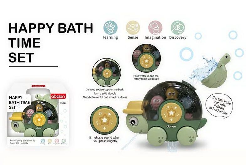 Многофункциональная игрушка для ванной "Черепашка" Bath Toys