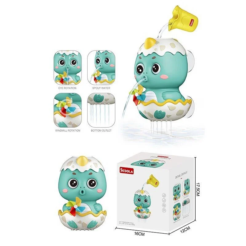 Водная игрушка "Динозавр из яйца" на присоске Bath Toys