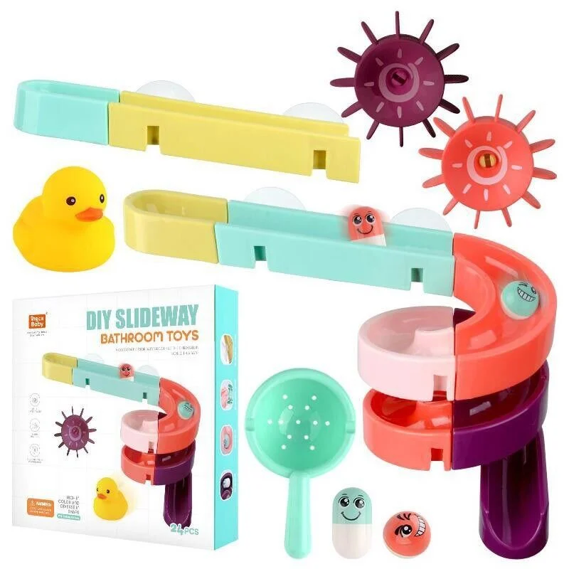 Водная горка с мельницей Bath Toys