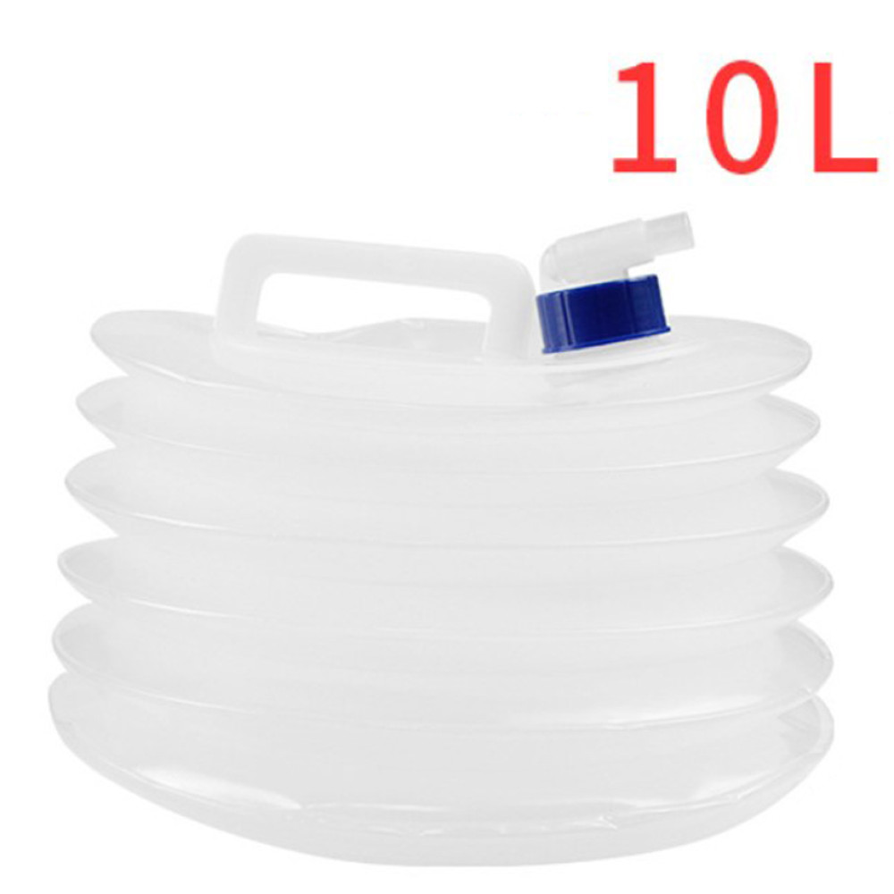 Канистра для воды складная туристическая Safebaby 10л Белая