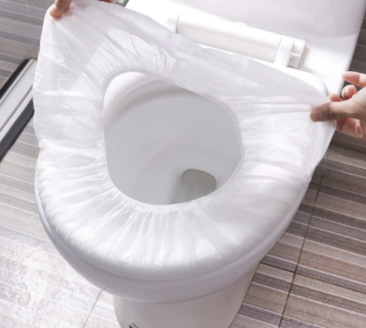 Набор защитных накладок на унитаз Fabe Clean 10 шт