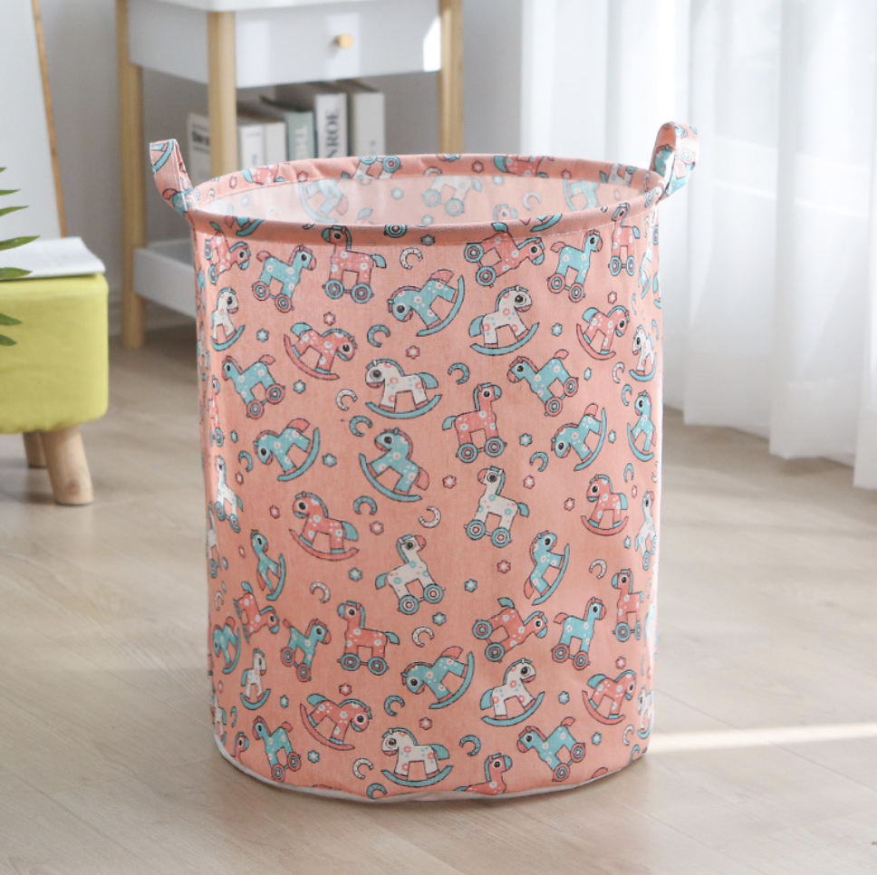 Корзина для игрушек AOLY 40х50 см Лошадки
