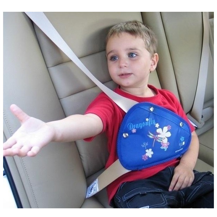 Адаптер ремня безопасности Dragonfly Seat Belt Blue