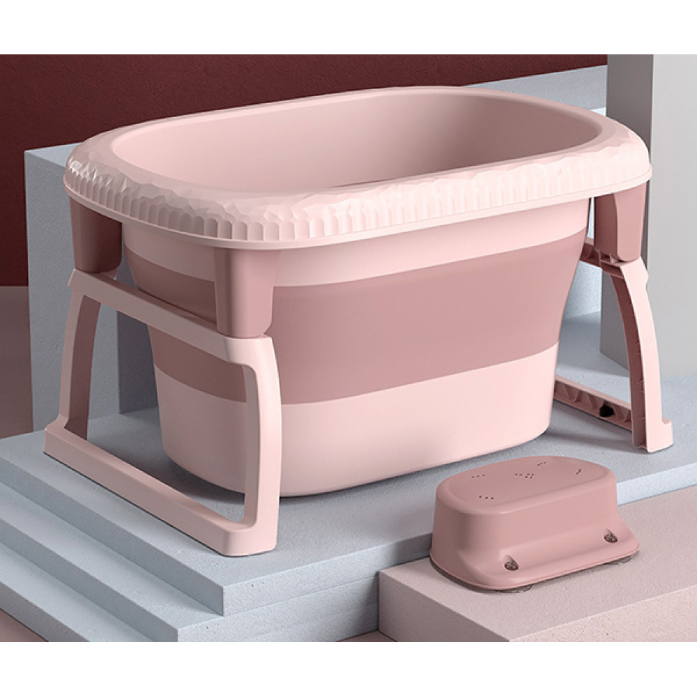 Детская ванночка для купания Little bean MBK00026 Розовый