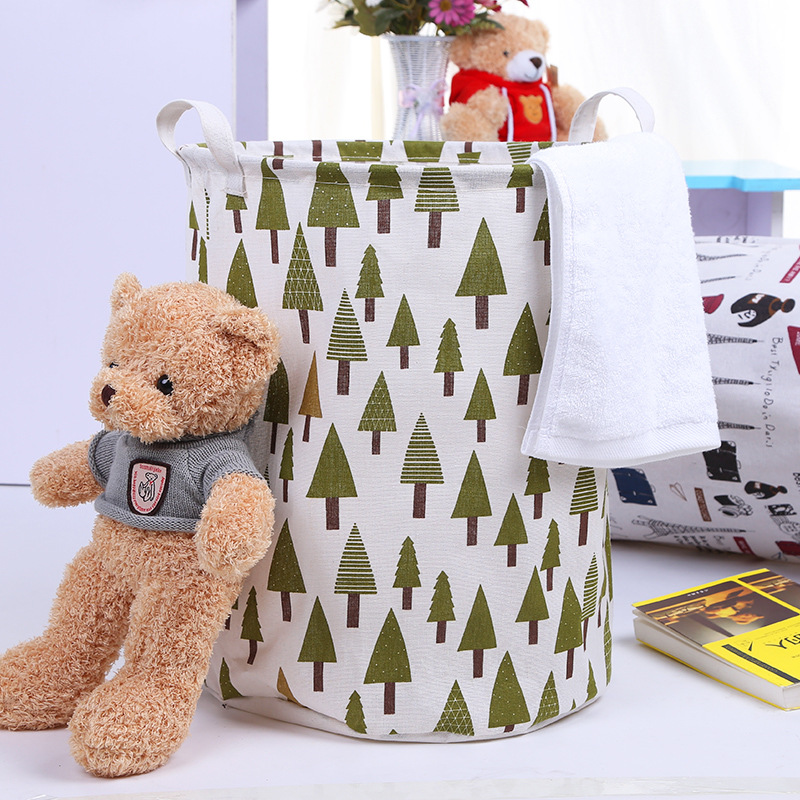 Корзина для игрушек Boya 35х45 см Треугольное дерево