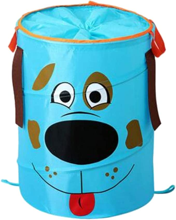 Корзина для игрушек Fengruijia 34х45 см Синий Пес