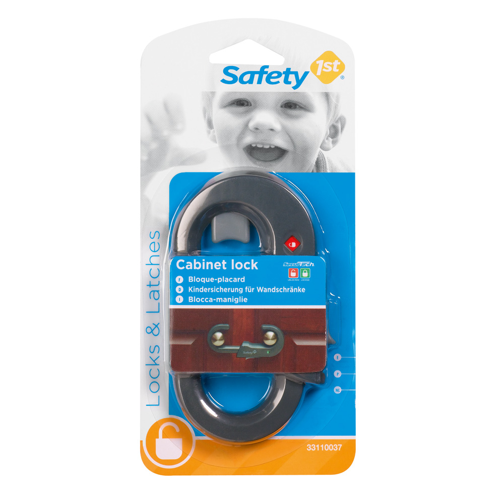 Блокиратор на дверцы шкафов Safety 1st 33110037 Черный