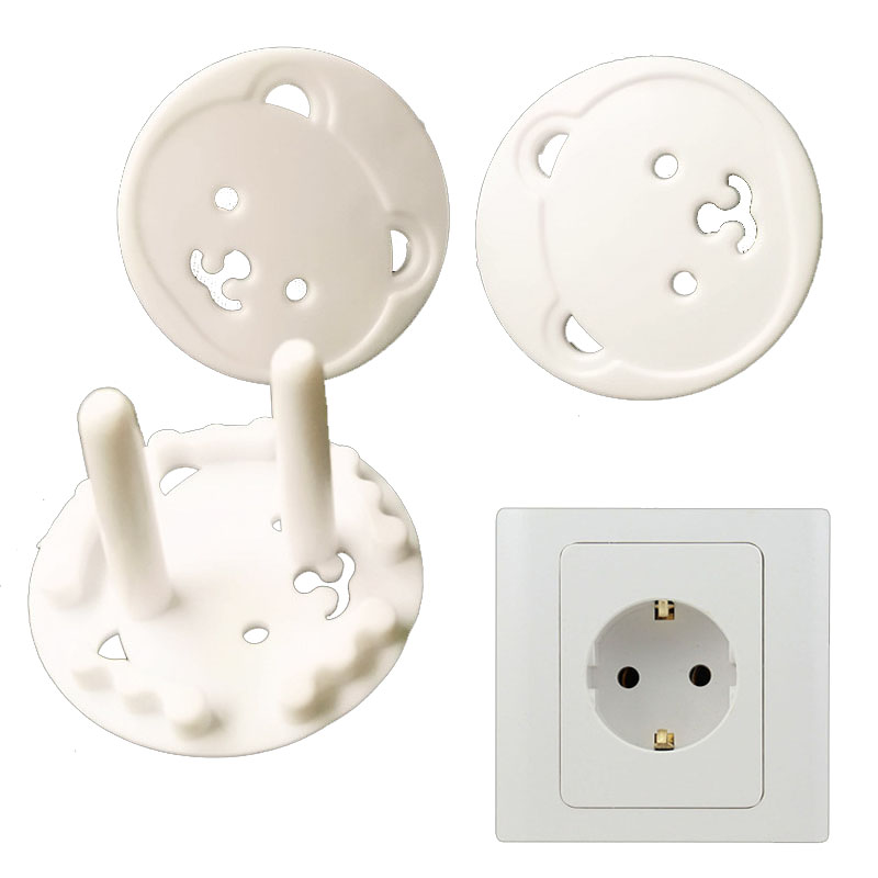 Пластиковые заглушки для розеток Baby Safety Panda PWP180 Белый