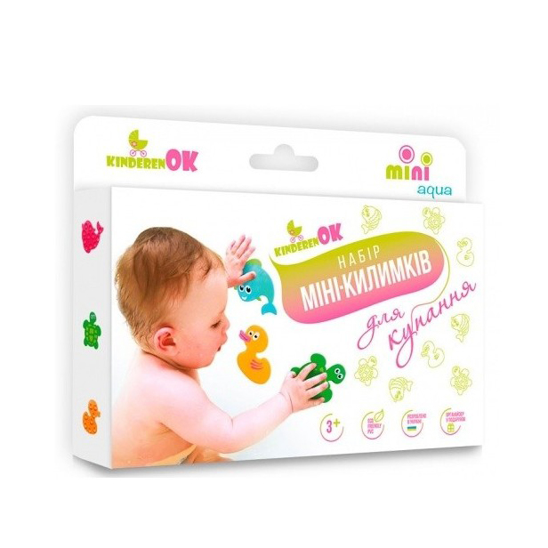 Набор мини ковриков Kinderenok для купания Mini Aqua 60917