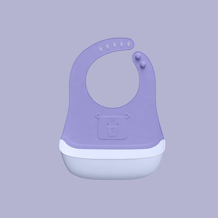 Нагрудник для кормления ONLYOU BABY Синий 10040