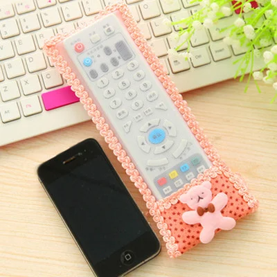 Чехол для пульта телевизора большой 3M Мишка Розовый