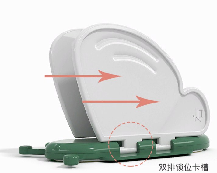Ограничитель на раздвижное окно/двери Бабочка EUDEMON Зеленый