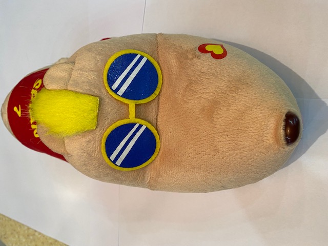 Дорожная подушка Little bean Щенячий патруль 3 с угольным наполнением Коричневый