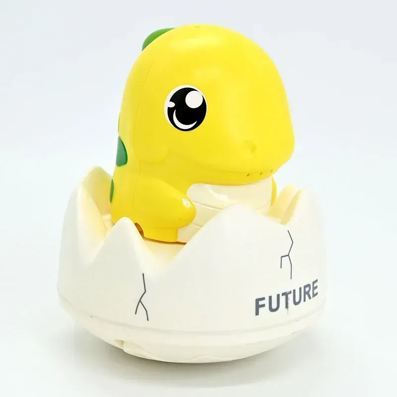 Игрушка для ванной "Динозаврик" с подсветкой на батарейках Bath Toys Желтый