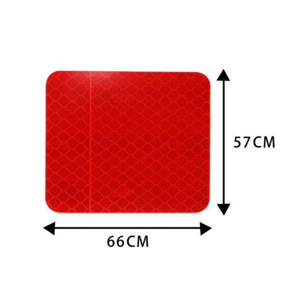 Светоотражающая наклейка на заднее крыло для электро-самоката Xiaomi Pro 2 Red UKC UY670900