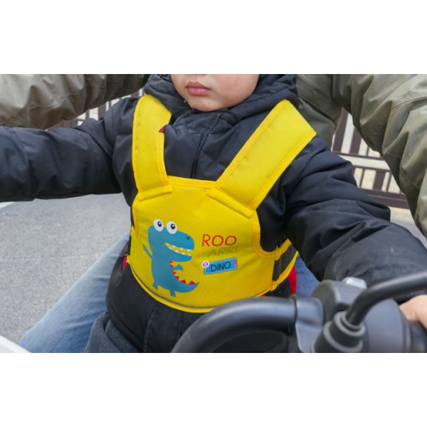 Ремень безопасности для мотоцикла Динозавр Safety RE432144 Жёлтый