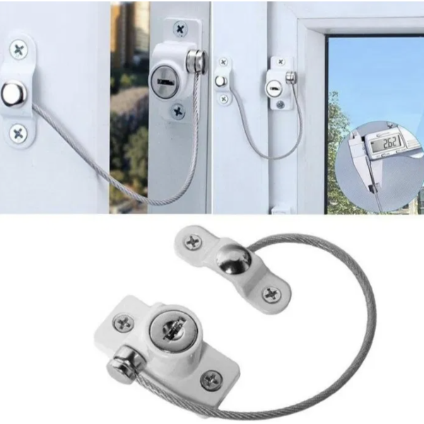 Детский замок на окна Baby Safety Lock с тросом