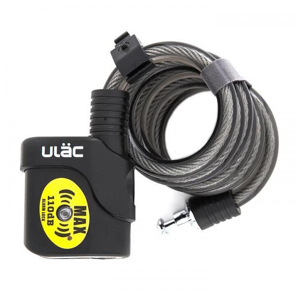 Тросовый замок для велосипеда Ulac AL-3P с сигнализацией