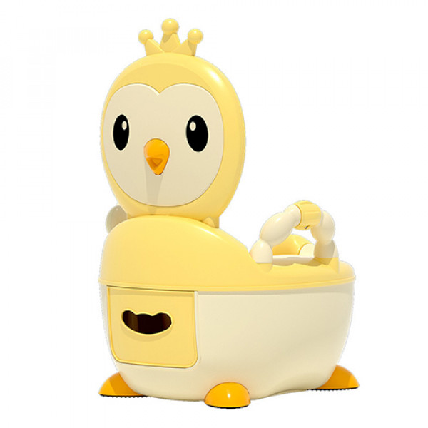 Горшок с мягким сиденьем BABY LEGEND Утенок Желтый