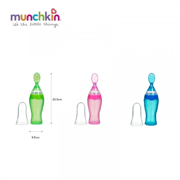 Ложка-контейнер Munchkin Easy Squerezy Spoon от 4 мес