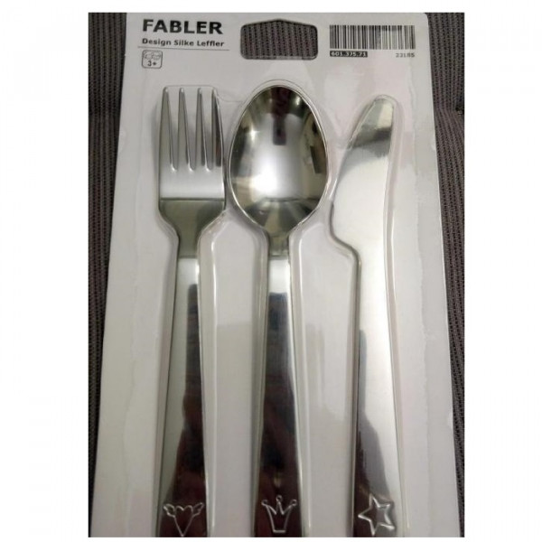 Набор столовых приборов IKEA FABLER 601.375.71 3 шт