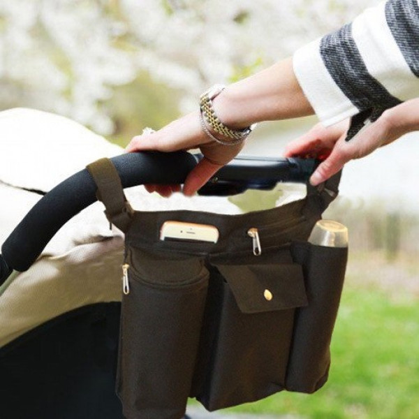 Органайзер в коляску с термосумочкой Diaper Organizer SKU404792 30х25 см