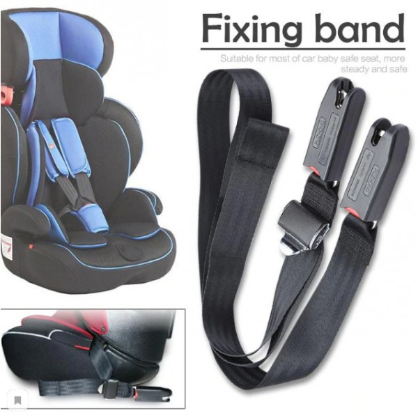 Ремень безопасности для автокресла ISOfix Fixing band ABX600 Черный