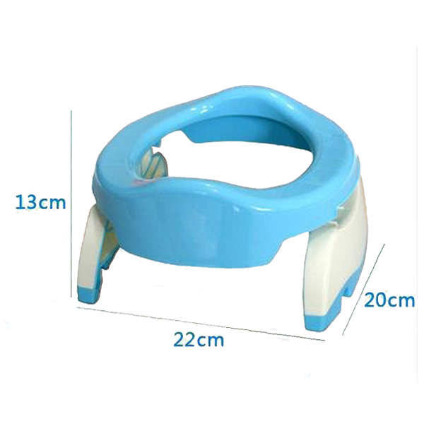 Детский дорожный горшок Bertoni Royalcare 2in1 Blue Голубой