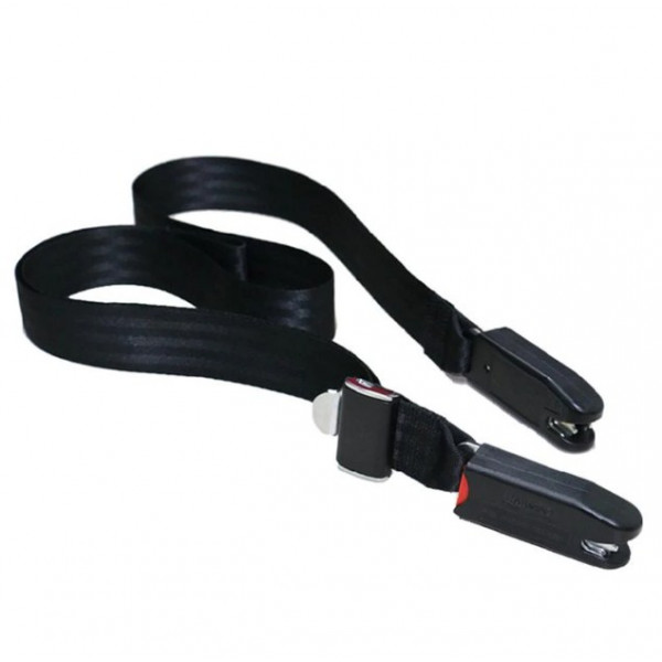 Ремень безопасности для автокресла ISOfix Fixing band ABX600 Черный