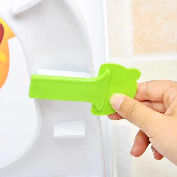 Дополнительная ручка на унитаз Звери Homfa K4497 10.5х6 см Коричневый
