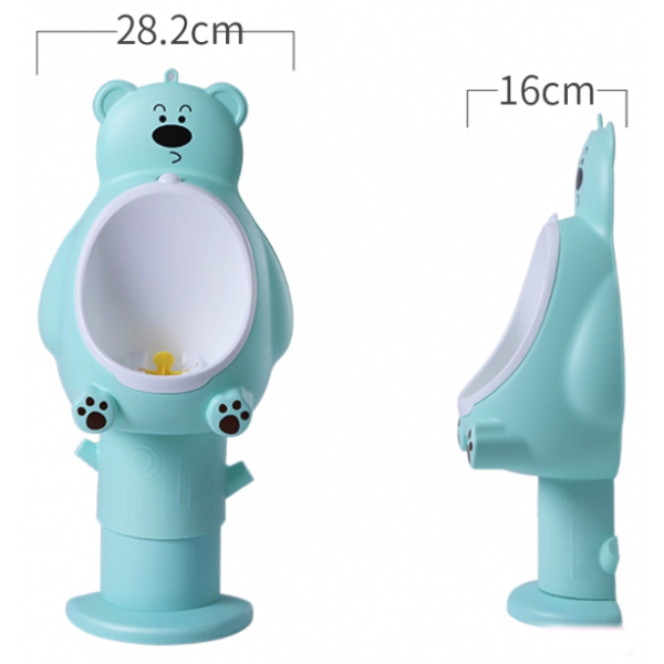 Писсуар мишка Teddy большой Little bean BTM1 Мятный