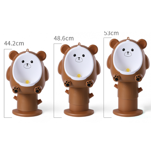 Писсуар мишка Teddy малый Little bean BTL1 Коричневый