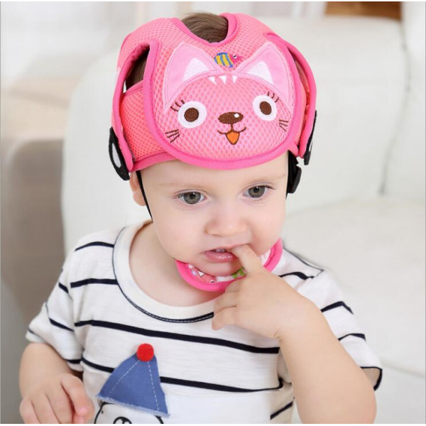 Защитный шлем JJ OVCE Bonnet PC1 Розовый котенок