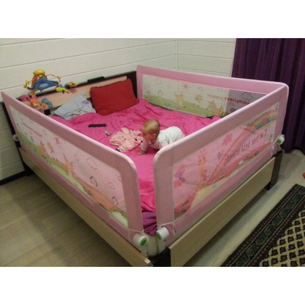 Защитный барьер на кровать Baby Safety KDE1 120 см Бежевый