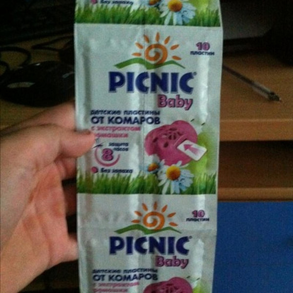 Пластины от комаров PICNIC Baby 000010489 10 шт