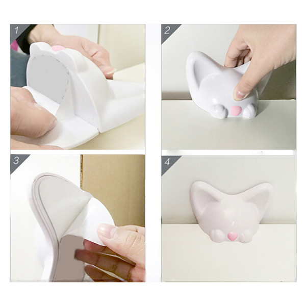 Держатель от опрокидывания комода Baby Safety White Cat WC873 1 шт