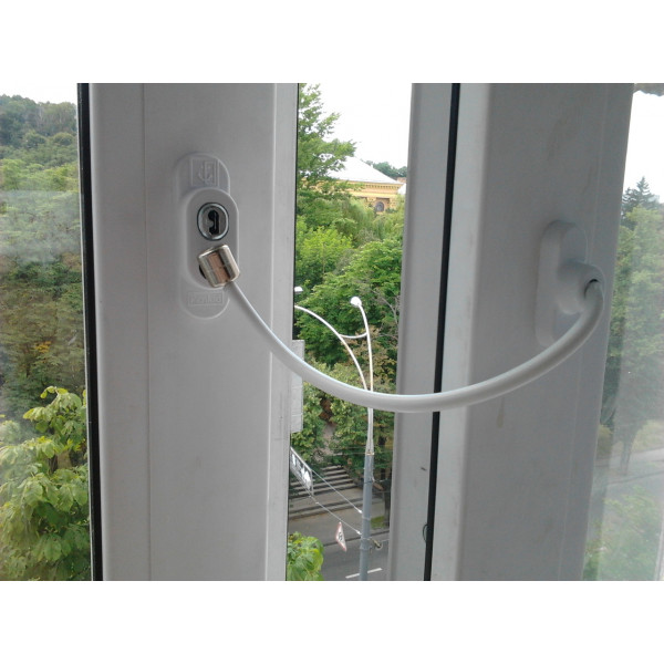 Замок безопасности с тросом Penkid Safety Lock SL1 Белый