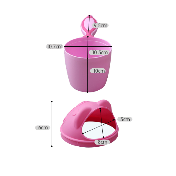 Лейка для мытья головы Baby Safety PRS1 Розовый
