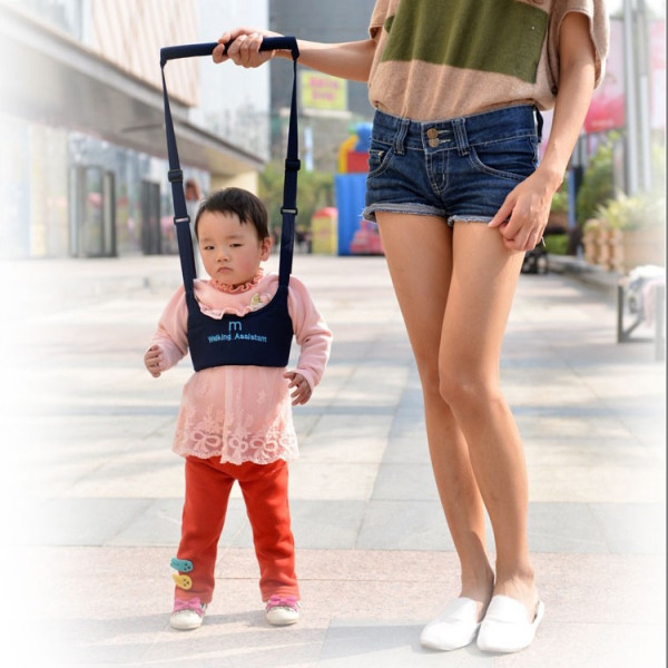 Детские вожжи-ходунки Walking Assistant Moby Baby MBWA901 Синий