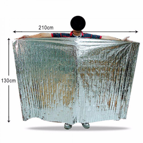 Походное туристическое термоодеяло EMERGENCY BLANKET UY215