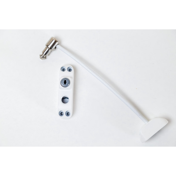 Замок безопасности с ключом BSL Cable Prime BSLCP1 Белый