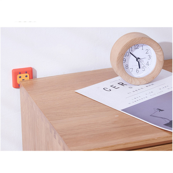 Антиударная накладка на стену Little bean FZJD5 Красный