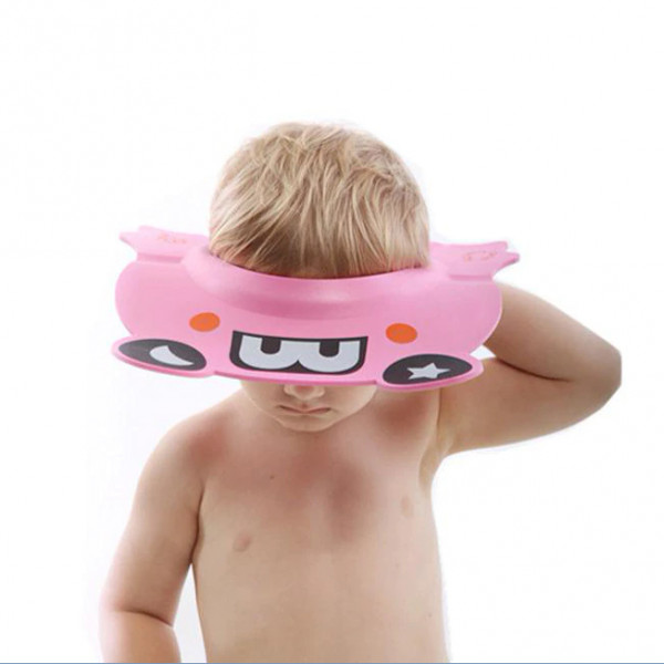 Защитный детский козырек для мытья головы Roxy Kids RKG401 Розовый