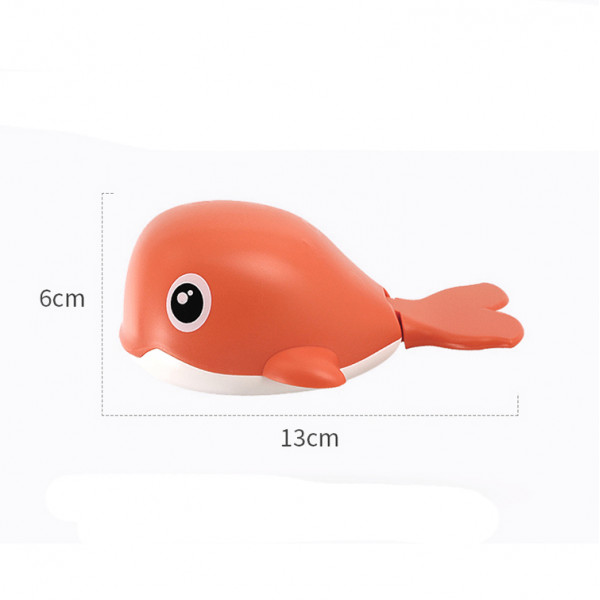 Заводная игрушка для ванной Касатка Anbebe HP7692 Красный