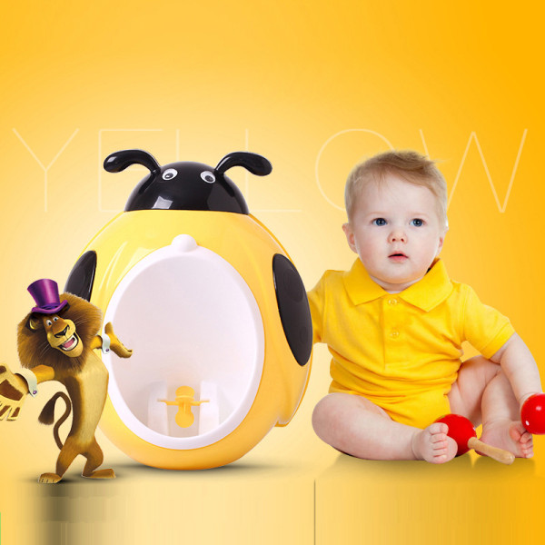 Детский настенный писсуар Божья Коровка Little bean BK738YE Желтый