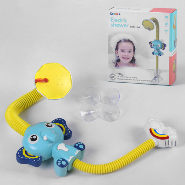 Детская игрушка-душ Слоник Sedola 836622 Желто-голубой