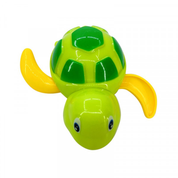 Заводная игрушка для ванной Черепаха Anbebe BT200GY Зеленый с желтыми ластами