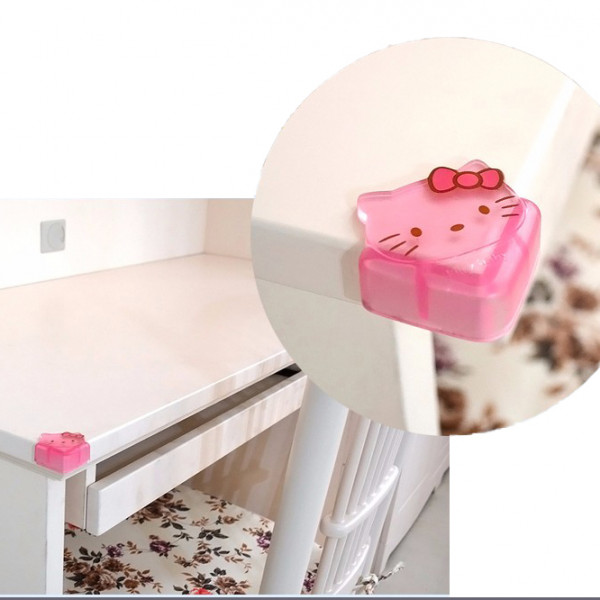 Защитная накладка на угол Hellow Kitty Little bean HK091 4 шт Розовый