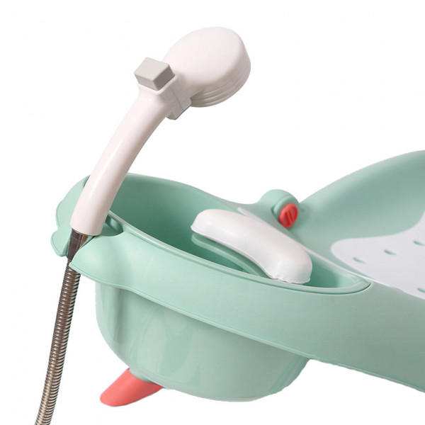 Детский лежак для мытья головы Bestbaby BS8877 Голубой
